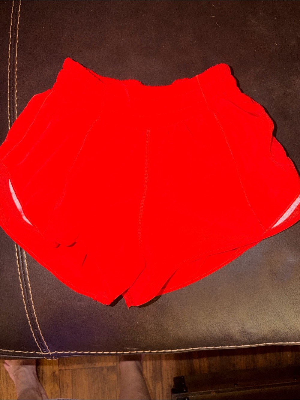 lululemon athletica Bright Red Women's Athletic Shorts